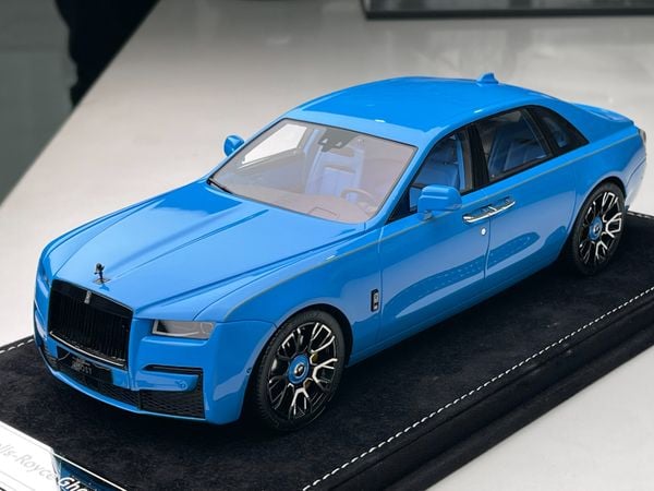 Xe Mô Hình Rolls-Royce Ghost 1:18 HH Model ( Xanh Dương )