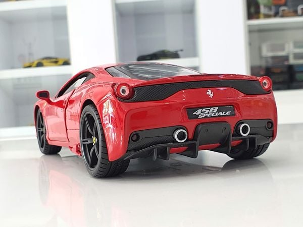 XE MÔ HÌNH FERRARI 458 SPECIAL 1:18 BBURAGO (SIGNATURE SERIES)