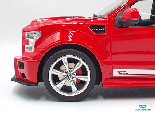 Xe Mô Hình Shelby F150 Super Snake Red 2017 1:18 GTSpirit ( Đỏ )