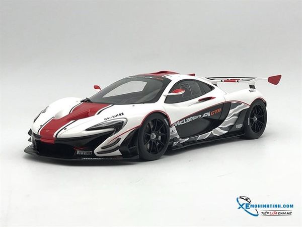 McLaren P1 GTR (GLOSS WHITE/RED STRIPES)