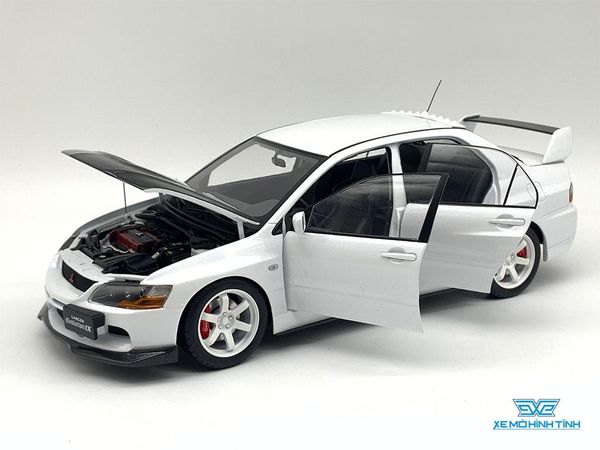 Xe Mô Hình Mitsubishi Lancer Evolution Ralliart 1:18 Super A Model ( Trắng )