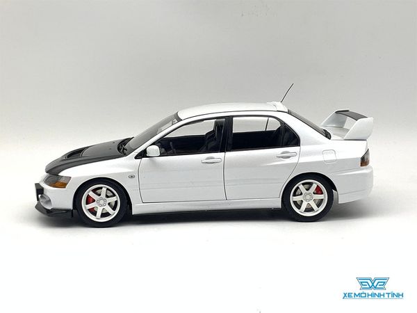 Xe Mô Hình Mitsubishi Lancer Evolution Ralliart 1:18 Super A Model ( Trắng )