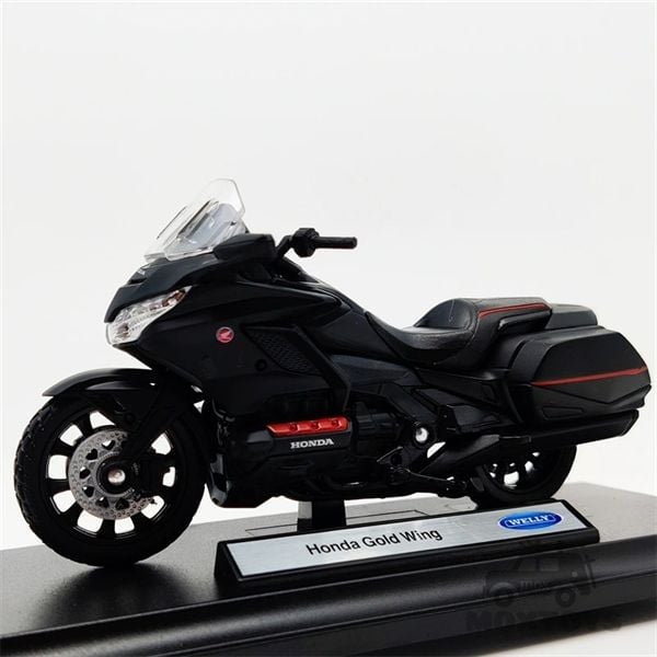 HỘP XE MÔ HÌNH 1:18 HONDA GOLDWING (Đen)