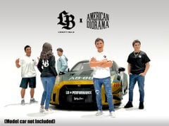 Mô Hình Team Liberty Walk 1:18 American Diorama