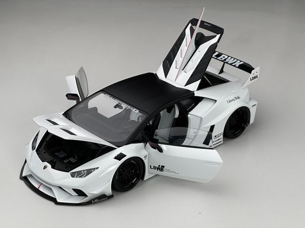 Xe Mô Hình Lamborghini Huracan GT LB-Silhouette Works 1:18 AutoArt (WHITE)