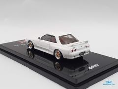 Xe Mô Hình Nissan Skyline GT-R (R32) 1:64 Inno Model ( Trắng )