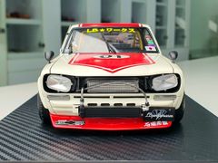 Xe Mô Hình LB-WORKS Hakosuka 2Door 1:18 Ignition Models ( Đỏ/Trắng )