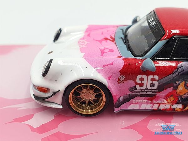 Xe Mô Hình Porsche RWB Japan #96 Official Product 1:64 Akiba