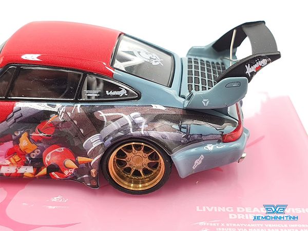 Xe Mô Hình Porsche RWB Japan #96 Official Product 1:64 Akiba