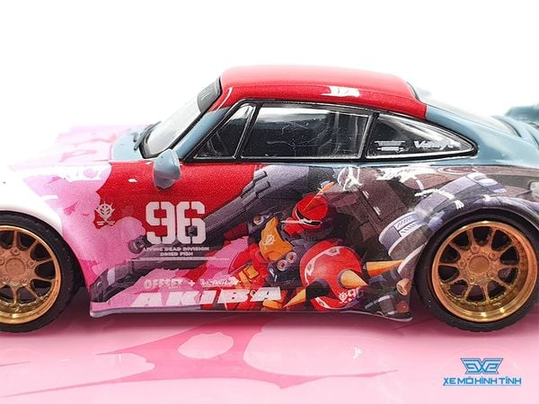 Xe Mô Hình Porsche RWB Japan #96 Official Product 1:64 Akiba