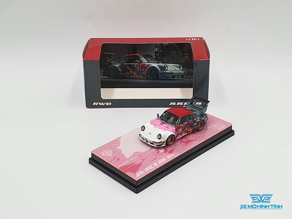 Xe Mô Hình Porsche RWB Japan #96 Official Product 1:64 Akiba