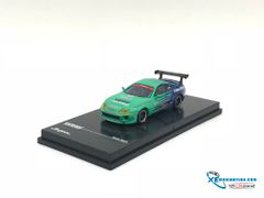 Xe Mô Hình Toyota Supra 1:64 Tarmac Works ( Xanh )