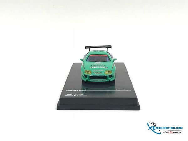 Xe Mô Hình Toyota Supra 1:64 Tarmac Works ( Xanh )