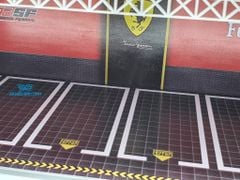 Mô Hình Garage Ferrari Có Đèn 1:64 Geechan-Models