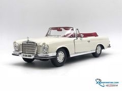 Mercedes-Benz 280SE (1967) 1:18 Maisto Trắng