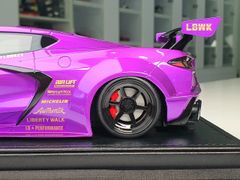Xe mô hình Chevrolet Merit LB C8 1:18 Ivy Model (Tím)
