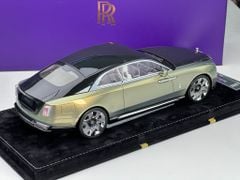 Xe Mô Hình Rolls-Royce Spectre 1:18 HH Model ( Sunrise Gold/Diamond Black )