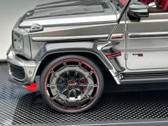 Xe Mô Hình Mercedes Benz G63 AMG 2019 Limited 66 1:18 Motorhelix ( Bạc )