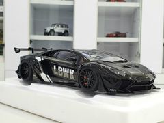 Xe Mô Hình Lamborghini Aventador Liberty Walk LB-Works 1:18 Autoart (Đen LBWK)