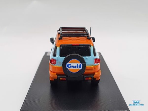 Xe Mô Hình Toyota FJ Cruiser 1/64 Street Weapon ( Gulf ) - Limited 500pcs