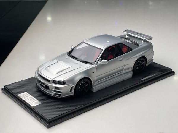 Xe Mô Hình Nissan Skyline R34 Z-Tune 1:18 One Model ( Bạc )