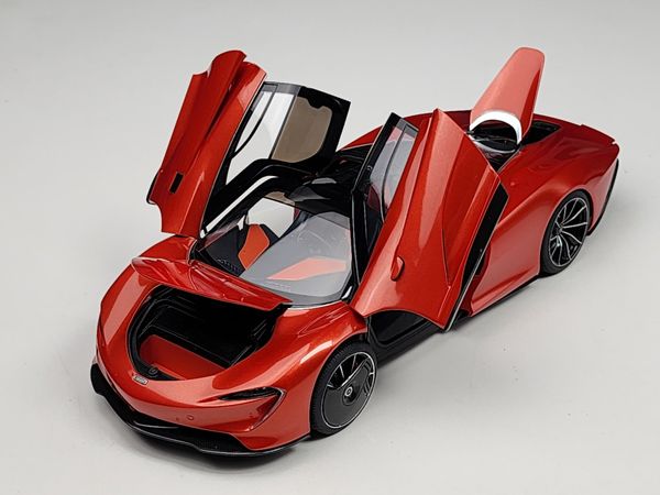 Xe Mô Hình McLaren Speedtail 1:18 Autoart (Volcano Orange)