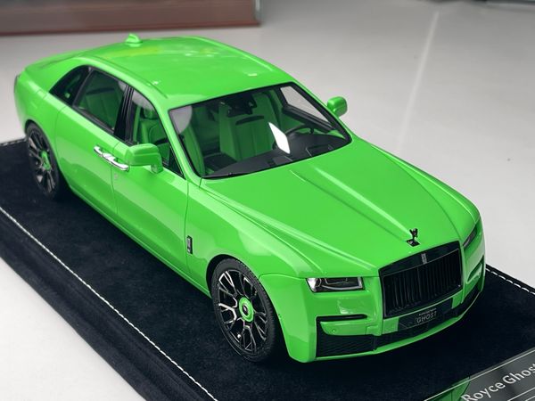 Xe Mô Hình Rolls-Royce Ghost 1:18 HH Model ( Modern Green ) ( 7 )