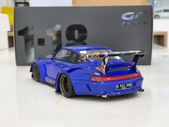 Xe Mô Hình Porsche RWB Tsubaki 1:18 GTSpirit (Xanh )