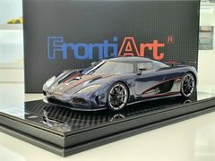 Xe Mô Hình Koenigsegg Agera R 1:18 Frontiart ( Xanh Carbon )