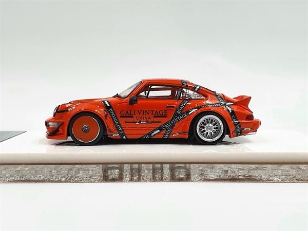 Xe Mô Hình Porsche 964 RWB Limited 799pcs 1:64 TPC ( Cam )