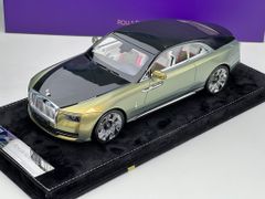 Xe Mô Hình Rolls-Royce Spectre 1:18 HH Model ( Sunrise Gold/Diamond Black )