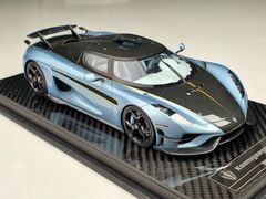 Xe mô hình Koenigsegg Regera 1:18 FrontiArt (Horizon Blue)