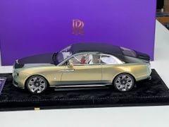 Xe Mô Hình Rolls-Royce Spectre 1:18 HH Model ( Sunrise Gold/Diamond Black )