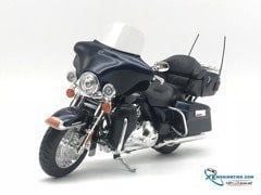 XE MÔ HÌNH Harley Davidson FLHTK Electra Glide Ultra Limited 2013 1:12 Maisto ( Xanh )