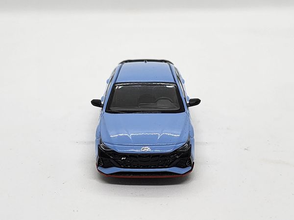 Xe Mô Hình Hyundai ELANTRA N Performance Blue LHD 1:64 Minigt ( Xanh Nhạt )