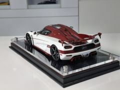 Xe Mô Hình Koenigsegg Agera RS Limited 500 1:18 FrontiArt ( Trắng Đỏ )