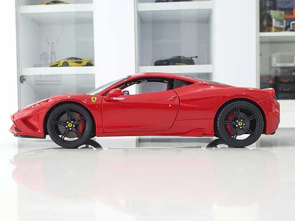 XE MÔ HÌNH FERRARI 458 SPECIAL 1:18 BBURAGO (SIGNATURE SERIES)