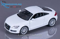 XE MÔ HÌNH AUDI TT COUPE 1:24 WELLY (TRẮNG)