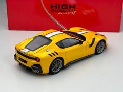 Xe Mô Hình Ferrari F12 TDF 2016 Giallo Trisstrato - Bandiera Italiana 1:18 BBR ( Yellow - Italian Flag )