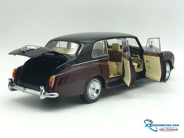 Xe Mô Hình Rolls-Royce Phantom VI 1:18 Kyosho ( ĐỎ - ĐEN )