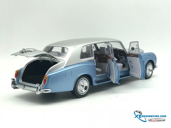 Xe Mô Hình Rolls-Royce Phantom VI 1:18 Kyosho ( Xanh Dương - Bạc )