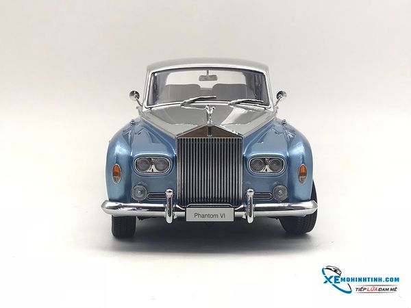 Xe Mô Hình Rolls-Royce Phantom VI 1:18 Kyosho ( Xanh Dương - Bạc )