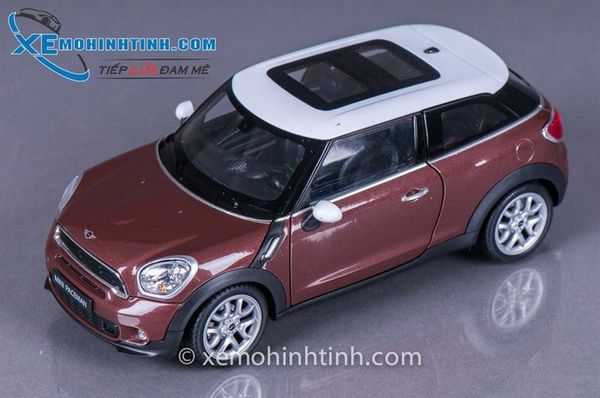 XE MÔ HÌNH MINI COOPER S PACEMAN 1:24 WELLY (NÂU)