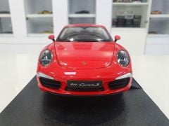 XE MÔ HÌNH PORSCHE 911 CARRERA S 1:18 WELLY (ĐỎ)