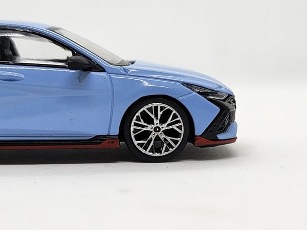 Xe Mô Hình Hyundai ELANTRA N Performance Blue LHD 1:64 Minigt ( Xanh Nhạt )