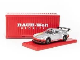 Xe mô hình Porsche RWB 930 China Special Edition 1:64 Tarmac Works ( Bạc Viền Đỏ )