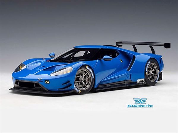 Xe Mô Hình Ford GT Plain Body Version Le Mans 2018 1:18 Autoart ( Blue )