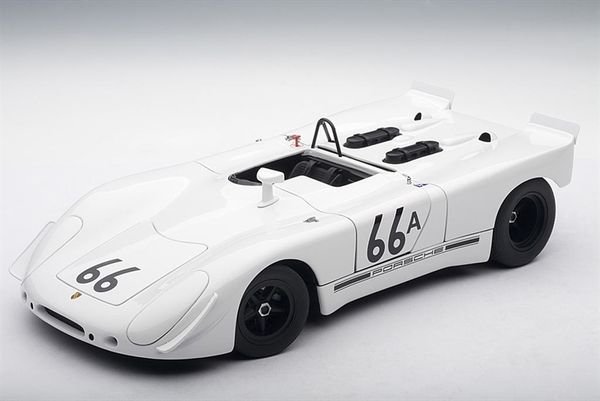 Xe Mô Hình Porsche 908/2 1970 -S.MCQUEEN Holtville #66A Autoart 1:18 (Trắng)