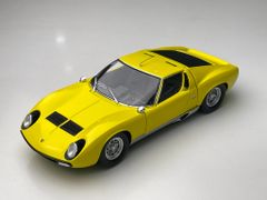 Xe Mô Hình Lamborghini Miura P400SV Kyosho ( Vàng )