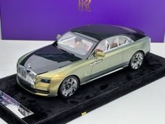 Xe Mô Hình Rolls-Royce Spectre 1:18 HH Model ( Sunrise Gold/Diamond Black )